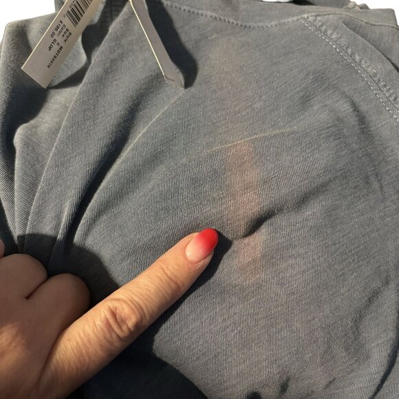 NWT $195 JAMES PERSE Slub Cotton Raglan Long Sleeve Henley 0 S Pullover LS Tee - Picture 4 of 4